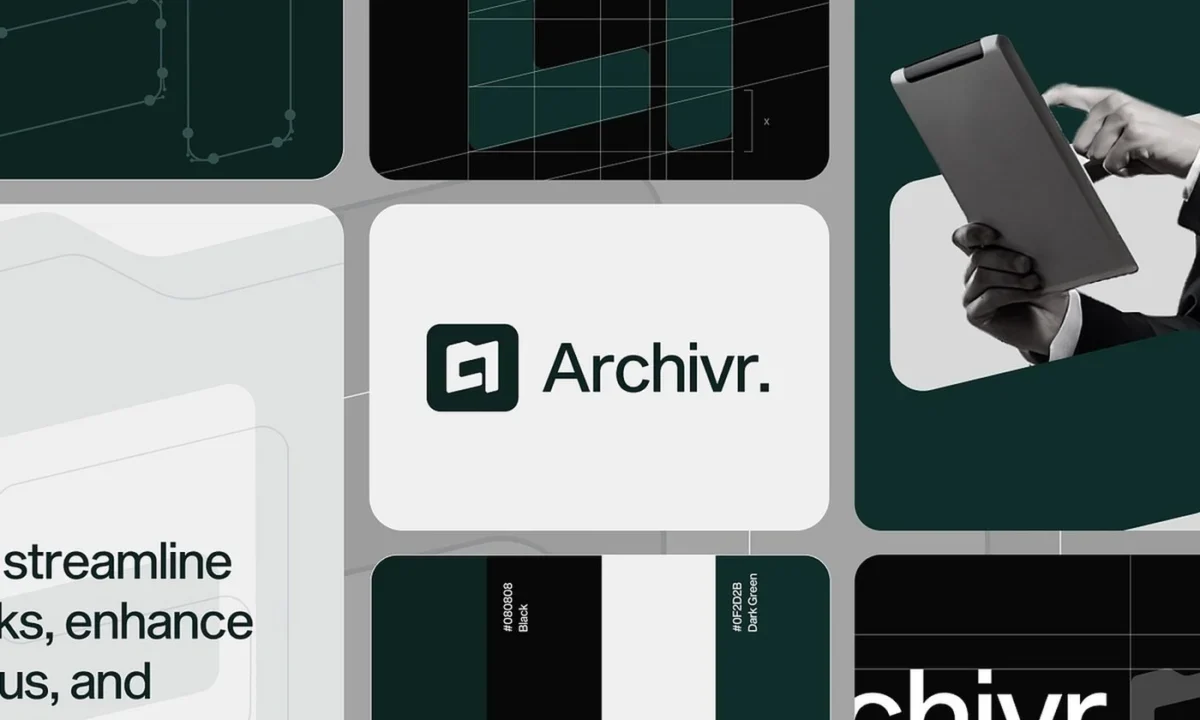 Archivr: Unveiling LAIN Branding’s Grid-Centric Visual Identity for Modern Task Management