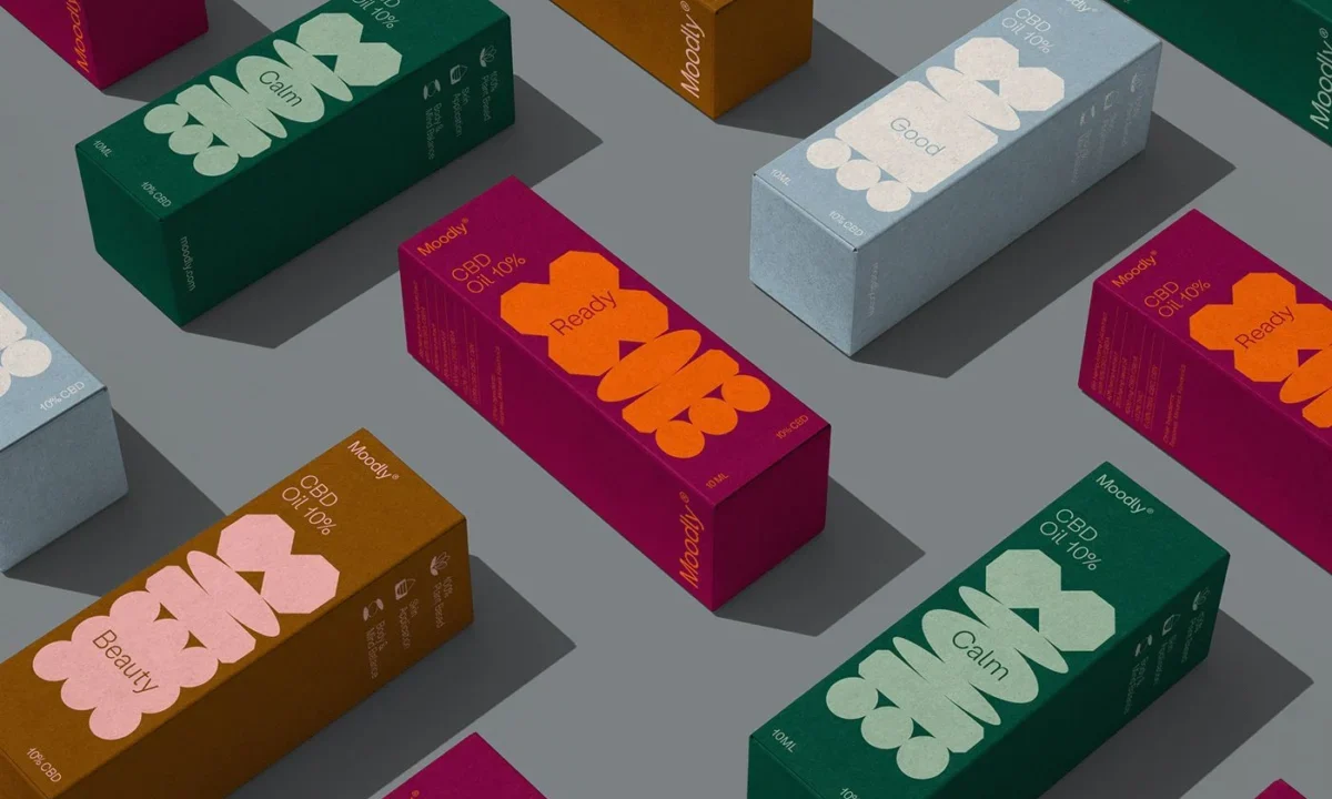 The Woork Studio Designs Elegant Modern Branding for Moodly