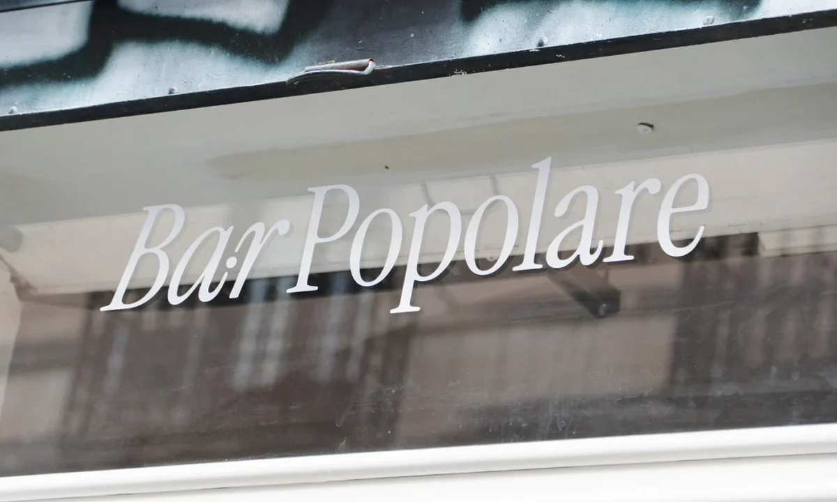 Bar Popolare Visual Identity Branding by Leonardo Maltese