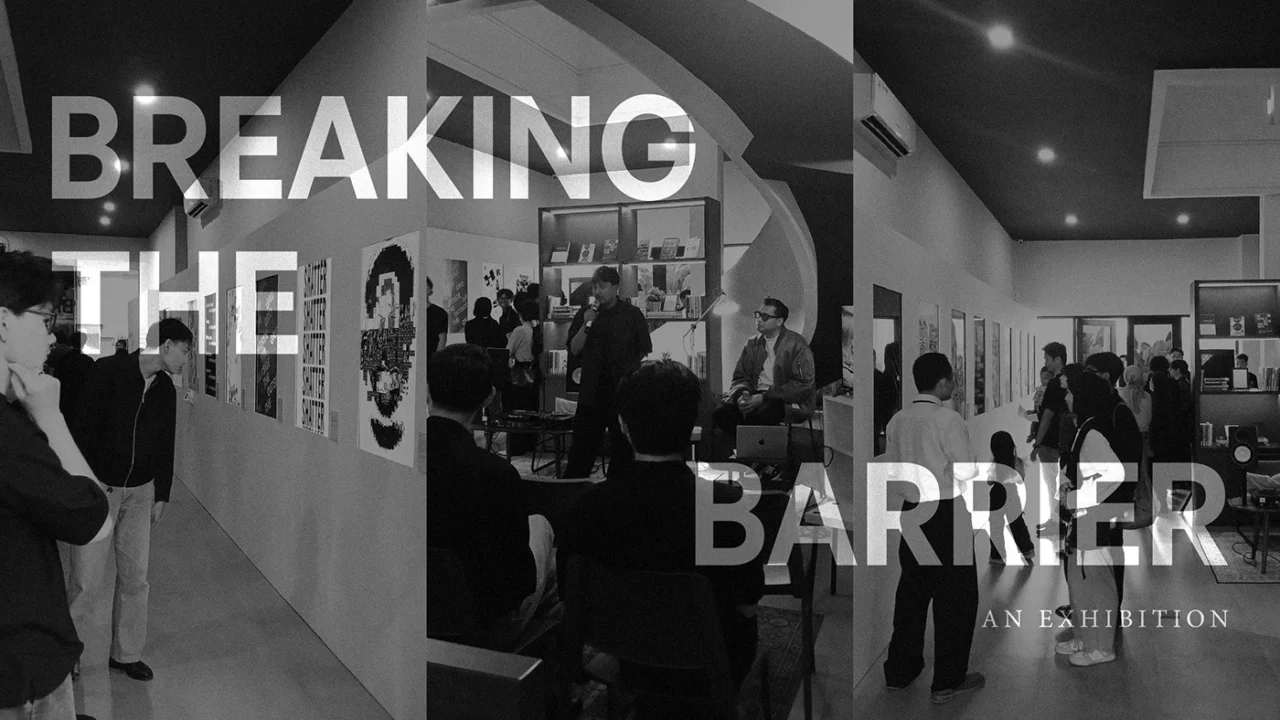 Breaking The Barrier Launches Immersive Exhibition with Strategic Kinetic Typography and Dynamic Design System.