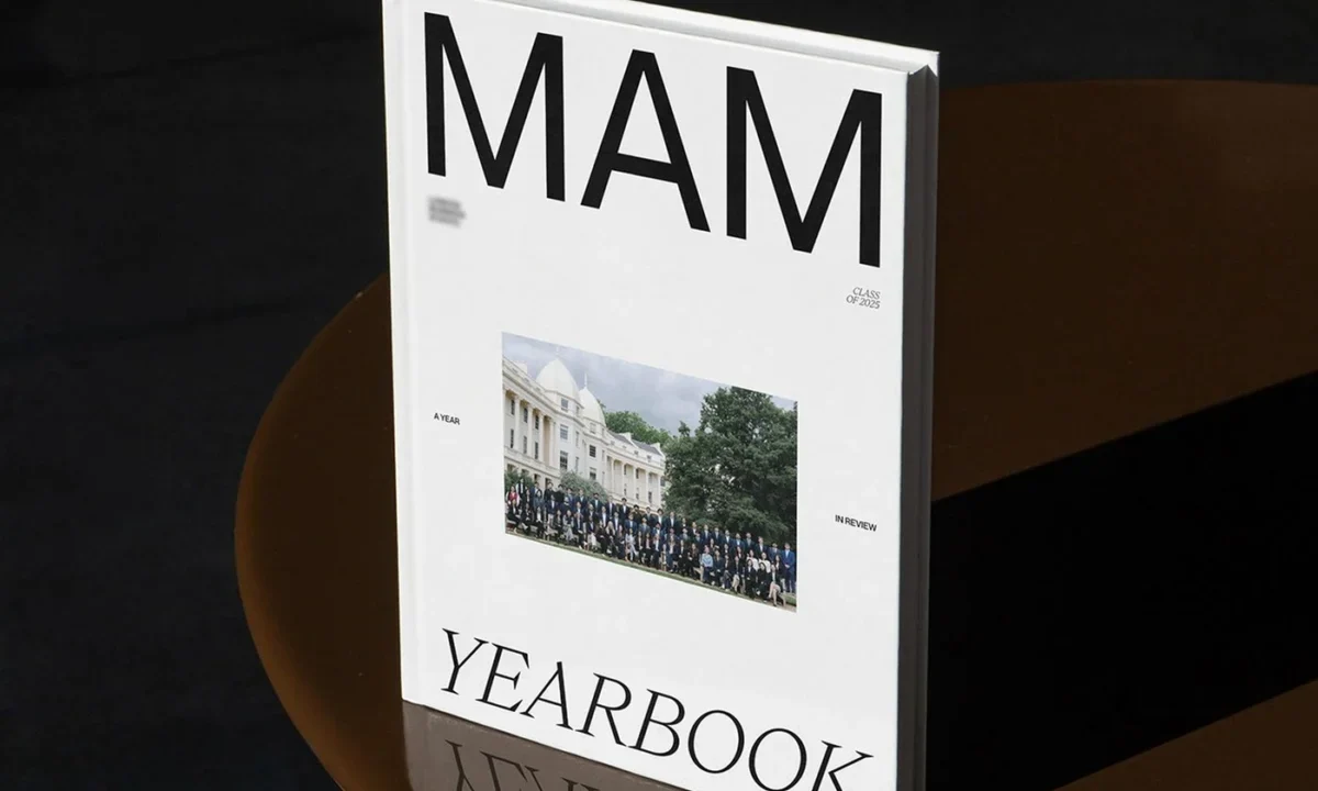 Editorial Design: MAM Yearbook by Florian Cornut