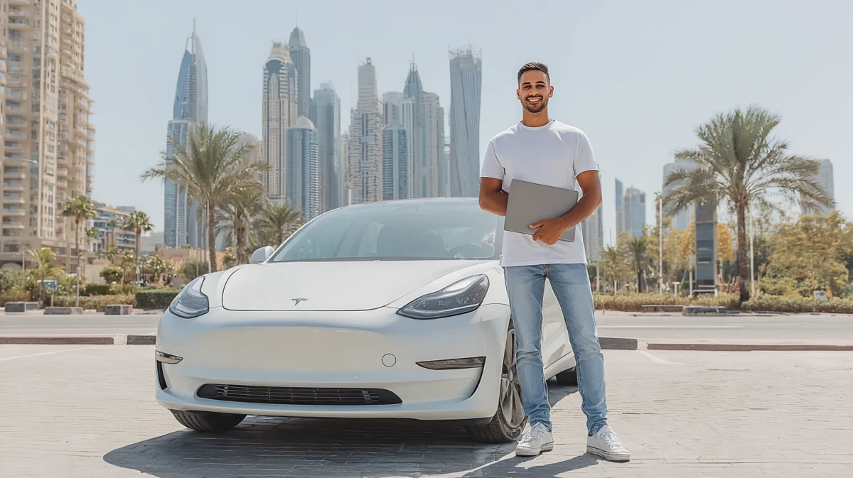 Navigating the Shift to Electric Vehicle Rentals for Freelancers in Dubai and the UAE