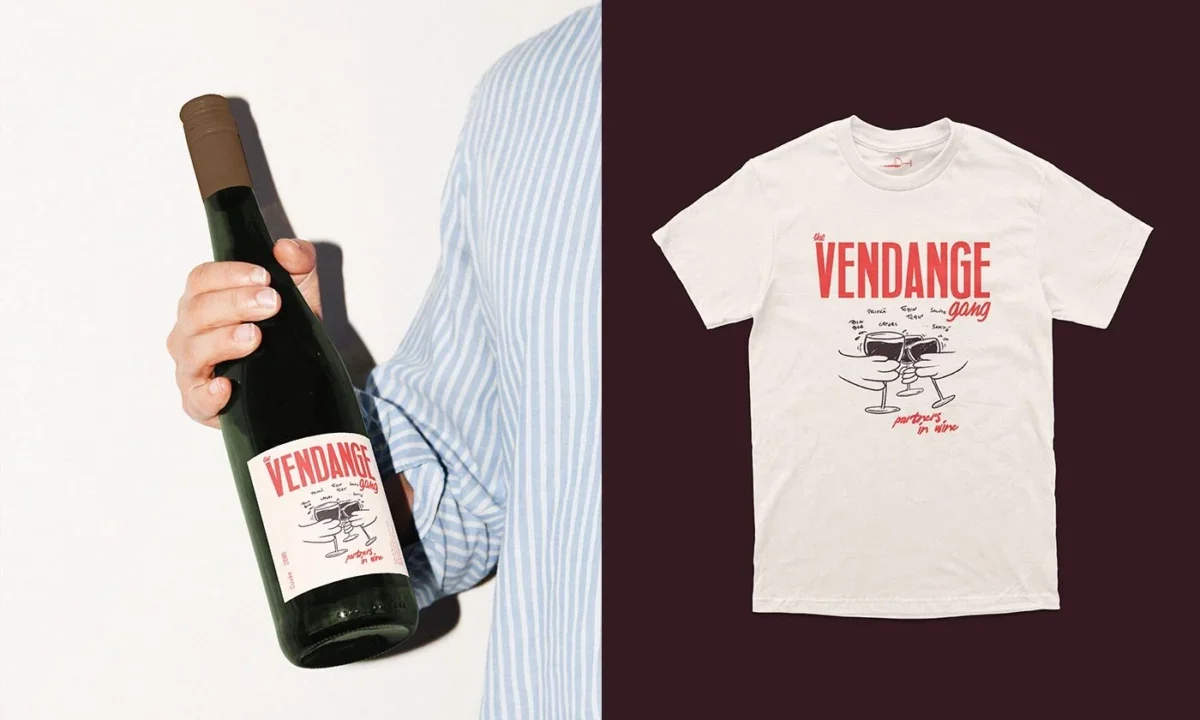 William Boulay Unveils Casual-Chic Wine Branding for The Vendange Gang, Redefining Industry Aesthetics with Handcrafted Appeal